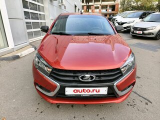 2017 Lada (ВАЗ) Vesta I, красный, 750000 рублей, вид 3