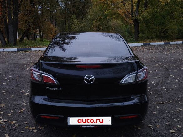 2009 Mazda 3 II (BL), чёрный, 830000 рублей - вид 5