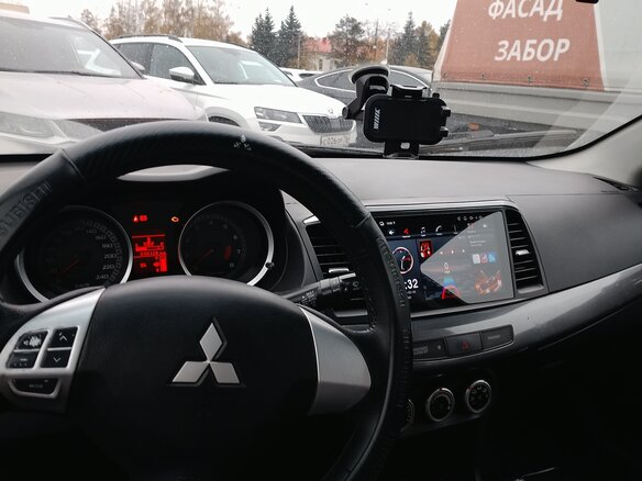 2008 Mitsubishi Lancer X, серый, 550000 рублей - вид 7