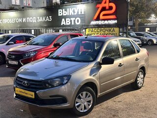 2019 Lada (ВАЗ) Granta I Рестайлинг, серебристый, 599000 рублей, вид 1