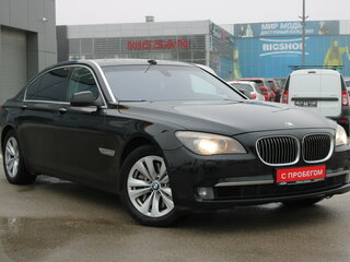 2010 BMW 7 серии Long 750Li V (F01/F02/F04), чёрный, 1415000 рублей, вид 1