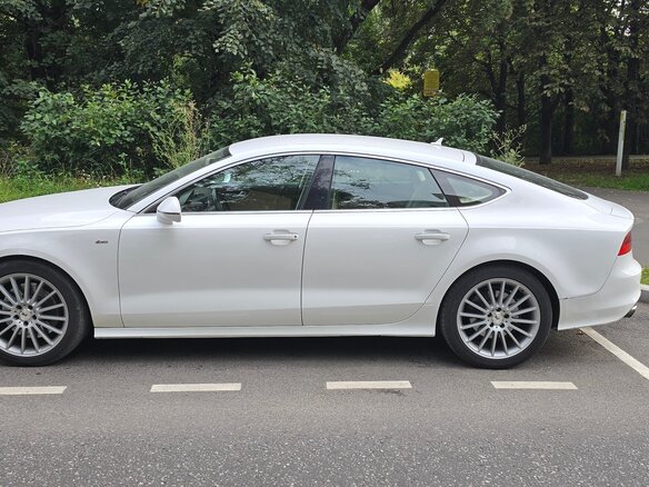 2012 Audi A7 I (4G), белый, 2500000 рублей - вид 7