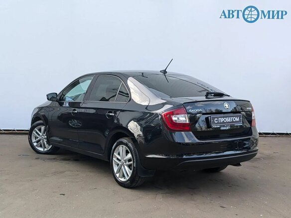 2019 Skoda Rapid I Рестайлинг, чёрный, 1219000 рублей - вид 6