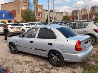 2008 Hyundai Accent ТагАЗ II, серебристый, 295000 рублей, вид 2