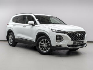 2019 Hyundai Santa Fe IV, белый, 2600000 рублей, вид 3