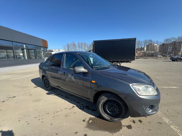 2014 Lada (ВАЗ) Granta I, серый, 285000 рублей - вид 14