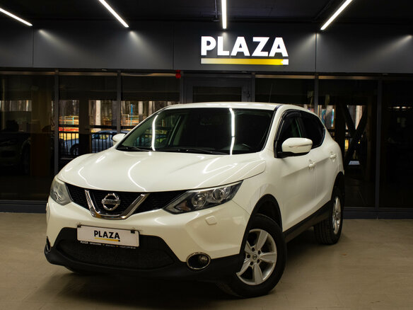 2014 Nissan Qashqai II, белый, 1386000 рублей