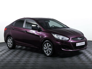 2011 Hyundai Solaris I, фиолетовый, 708000 рублей, вид 3