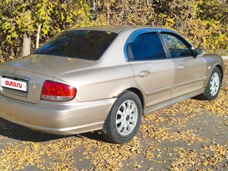 2004 Hyundai Sonata ТагАЗ IV (EF) Рестайлинг, бежевый, 310000 рублей, вид 4