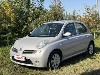 2006 Nissan Micra III (K12), серебристый, 580000 рублей, вид 1