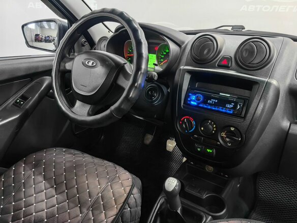 2012 Lada (ВАЗ) Granta I, синий, 450000 рублей - вид 12