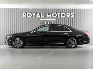 2021 Mercedes-Benz S-Класс 350 d Long 4MATIC VII (W223), чёрный, 6900000 рублей, вид 3