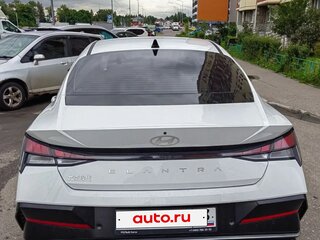 2023 Hyundai Elantra N Line VII (CN7) Рестайлинг, белый, 2250000 рублей, вид 2