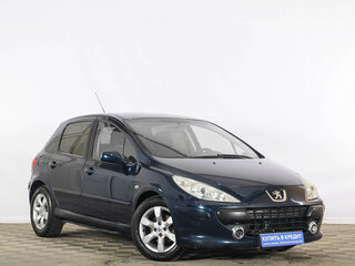 2007 Peugeot 307 I Рестайлинг, синий, 349000 рублей, вид 1