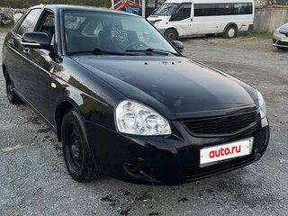 2008 Lada (ВАЗ) Priora I, чёрный, 230000 рублей, вид 2