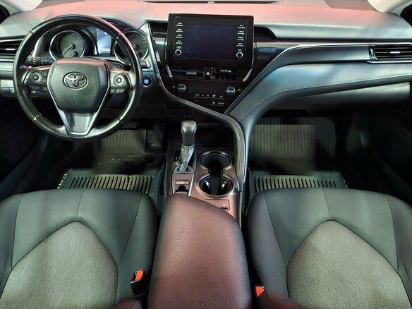 2021 Toyota Camry VIII (XV70) Рестайлинг, чёрный, 2219000 рублей - вид 9