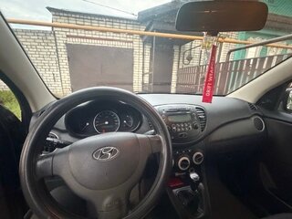 2008 Hyundai i10 I, чёрный, 499000 рублей, вид 3