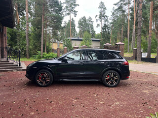 2012 Porsche Cayenne Turbo II (958), чёрный, 2600000 рублей, вид 3