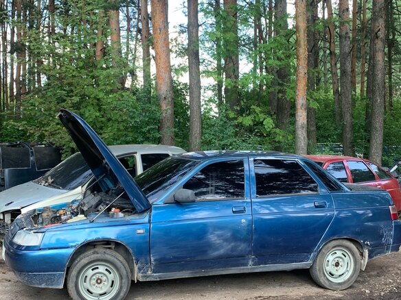 2000 Lada (ВАЗ) 2110, синий - вид 7