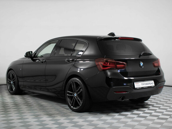 2018 BMW 1 серии 118i II (F20/F21) Рестайлинг 2, чёрный - вид 6