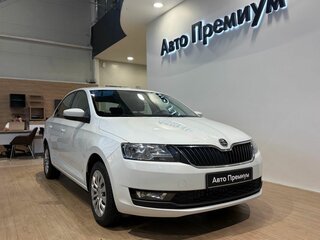 2019 Skoda Rapid I Рестайлинг, белый, 1589000 рублей, вид 1