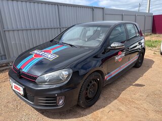 2012 Volkswagen Golf GTI VI, чёрный, 1300000 рублей, вид 1