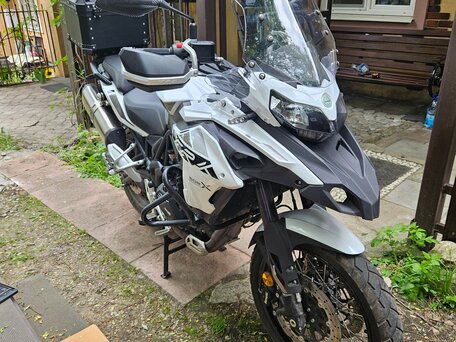 2022 Benelli TRK 502 X, белый, 400000 рублей, вид 4