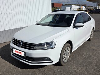 2015 Volkswagen Jetta VI Рестайлинг, белый, 740000 рублей, вид 1