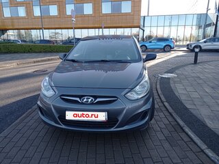 2012 Hyundai Solaris I, серый, 649000 рублей, вид 1
