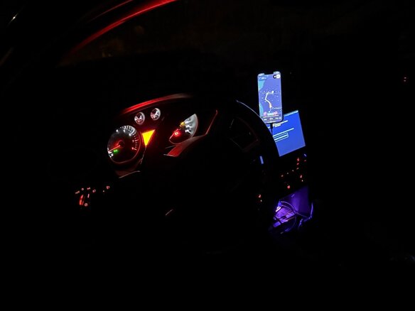 2008 Ford Focus II Рестайлинг, синий, 440000 рублей - вид 4