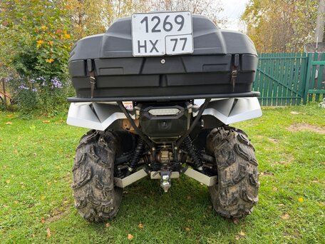 2017 Yamaha Grizzly 700, серебристый, 1200000 рублей, вид 3