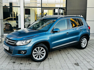 2011 Volkswagen Tiguan I Рестайлинг, синий, 1133000 рублей, вид 1