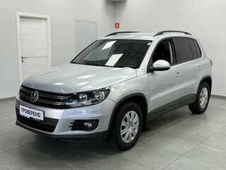 2013 Volkswagen Tiguan I Рестайлинг, серебристый, 1100000 рублей, вид 1