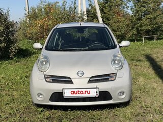 2006 Nissan Micra III (K12), серебристый, 580000 рублей, вид 2
