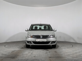 2013 Renault Logan I Рестайлинг, серый, 460000 рублей, вид 2