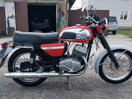 1978 Jawa 350/634, красный, 250000 рублей, вид 5