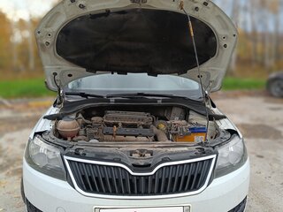 2014 Skoda Rapid I, белый, 540000 рублей, вид 4