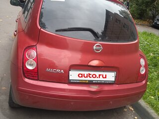 2007 Nissan Micra III (K12), красный, 575000 рублей, вид 5