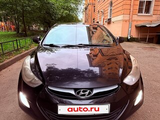 2013 Hyundai Elantra V (MD), чёрный, 750000 рублей, вид 1