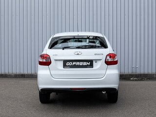 2014 Lada (ВАЗ) Granta I, белый, 449000 рублей, вид 4