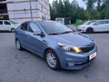 2015 Kia Rio III Рестайлинг, голубой - вид 1