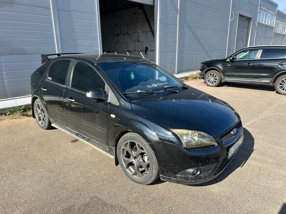 2007 Ford Focus II, чёрный, 280000 рублей