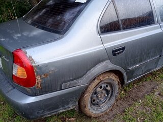 2005 Hyundai Accent ТагАЗ II, серый, 189000 рублей, вид 2