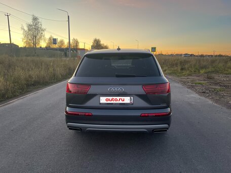 2019 Audi Q7 II (4M), серый, 6900000 рублей, вид 3