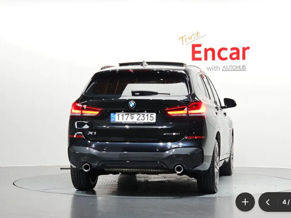 2022 BMW X1 18d sDrive II (F48) Рестайлинг, синий, 2150000 рублей - вид 5