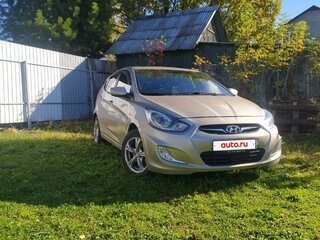 2012 Hyundai Solaris I, бежевый, 779000 рублей, вид 1
