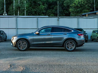 2019 Mercedes-Benz GLC Coupe 300 I (C253) Рестайлинг, серый, 3870000 рублей, вид 4