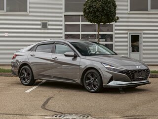 2021 Hyundai Elantra VII (CN7), серый, 1595000 рублей, вид 3