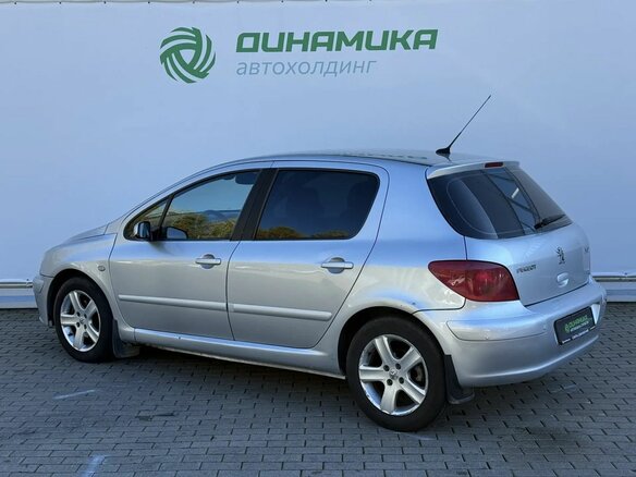 2004 Peugeot 307 I, серебристый, 260000 рублей - вид 6
