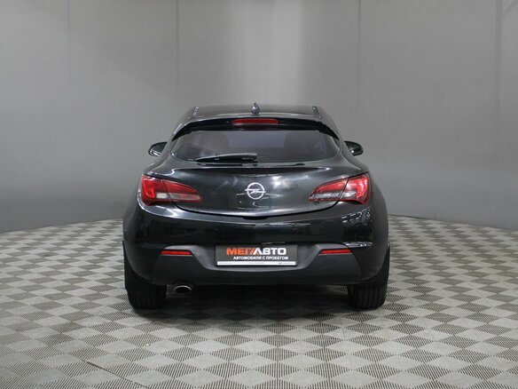 2012 Opel Astra GTC J Рестайлинг, чёрный, 599000 рублей - вид 5
